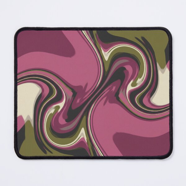 Item preview, Swirls in Pink and Green designed and sold by Owcomm.