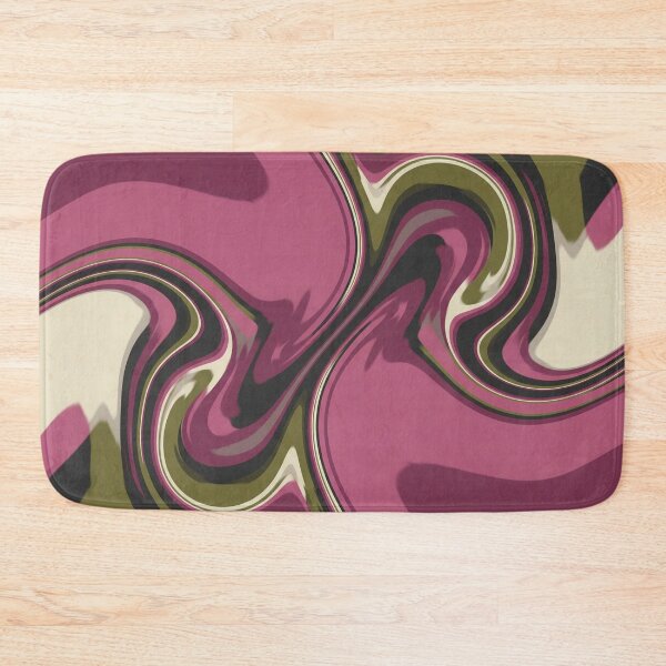 Item preview, Swirls in Pink and Green designed and sold by Owcomm.