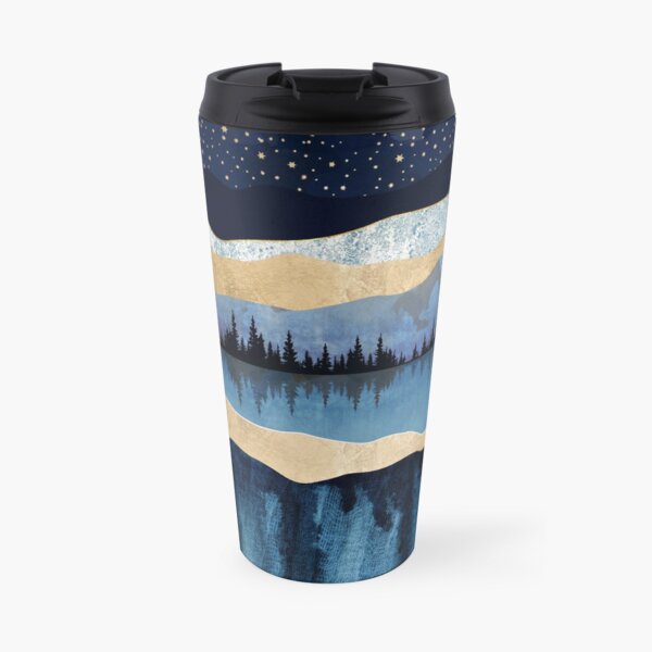 Midnight Lake Travel Coffee Mug