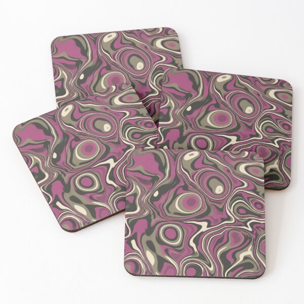 Item preview, Retro 60s Inspired Abstract Swirls designed and sold by Owcomm.