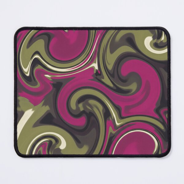 Item preview, Vibrant Marble Swirls in Pink and Green designed and sold by Owcomm.