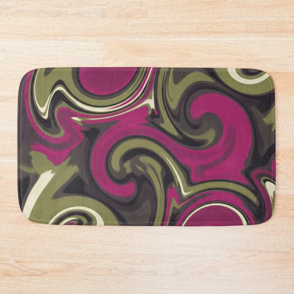 Item preview, Vibrant Marble Swirls in Pink and Green designed and sold by Owcomm.