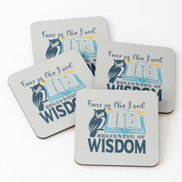 Item preview, Fear of the Lord Bible Verse Proverbs 9:10 designed and sold by EdifiedExpressions.