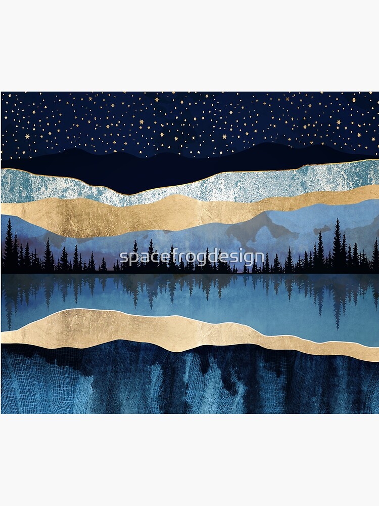 Midnight Lake by spacefrogdesign