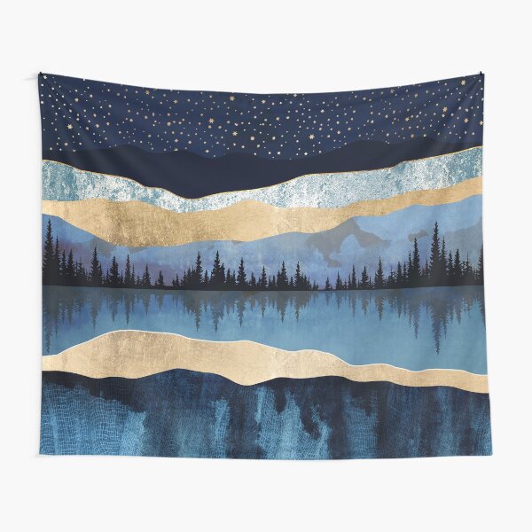 Midnight Lake Tapestry