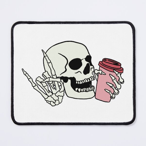Item preview, skeleton Cool Coffee designed and sold by TshaStore.