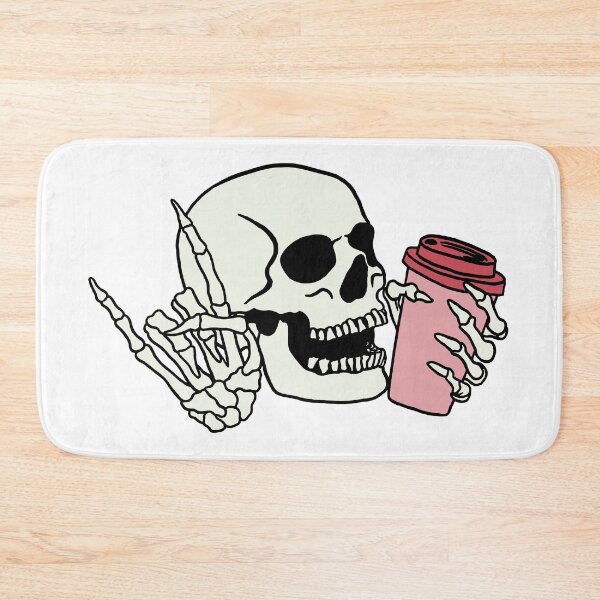 Item preview, skeleton Cool Coffee designed and sold by TshaStore.