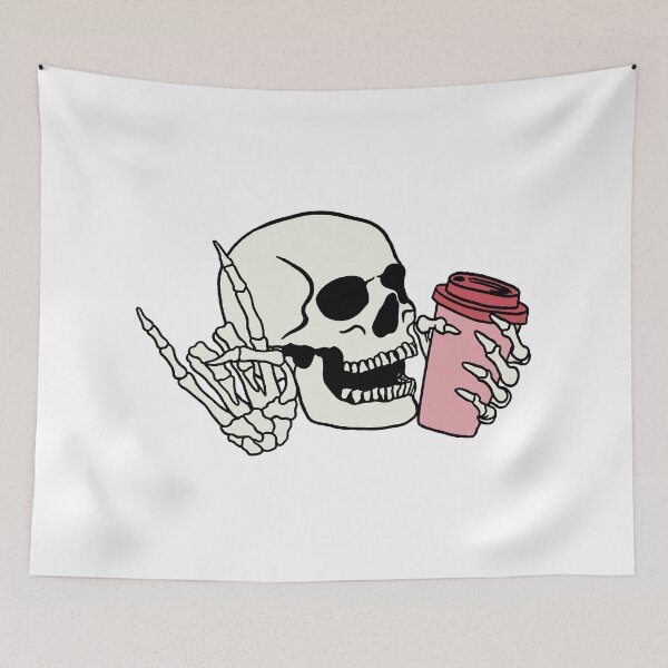 Item preview, skeleton Cool Coffee designed and sold by TshaStore.