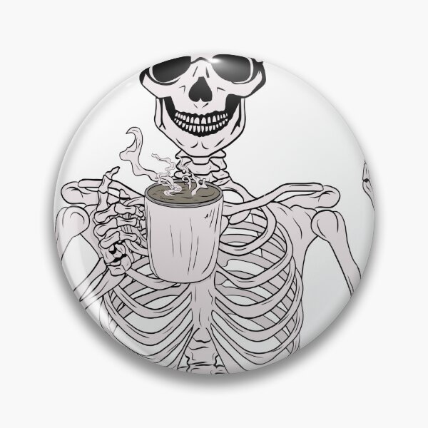 Item preview, perfect coffee with skeleton  designed and sold by TshaStore.