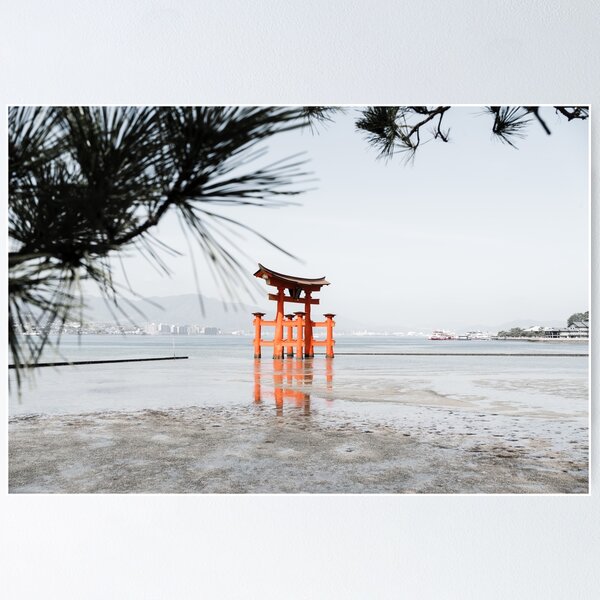 Item preview, Low tide at Itsukushima designed and sold by LivyTravels.