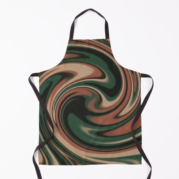 Item preview, Earthy Tones Liquid Swirl Abstract designed and sold by Owcomm.