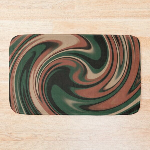 Item preview, Earthy Tones Liquid Swirl Abstract designed and sold by Owcomm.