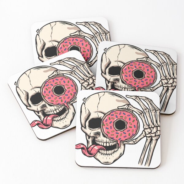 Item preview, skeleton Cool Donut designed and sold by TshaStore.