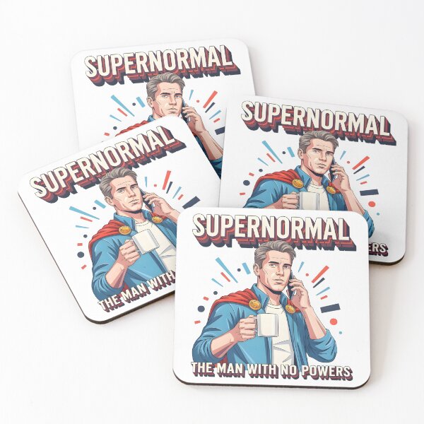 Artikelvorschau, SUPERNORMAL, der Mann ohne Kräfte entworfen und verkauft von MokeleShop.