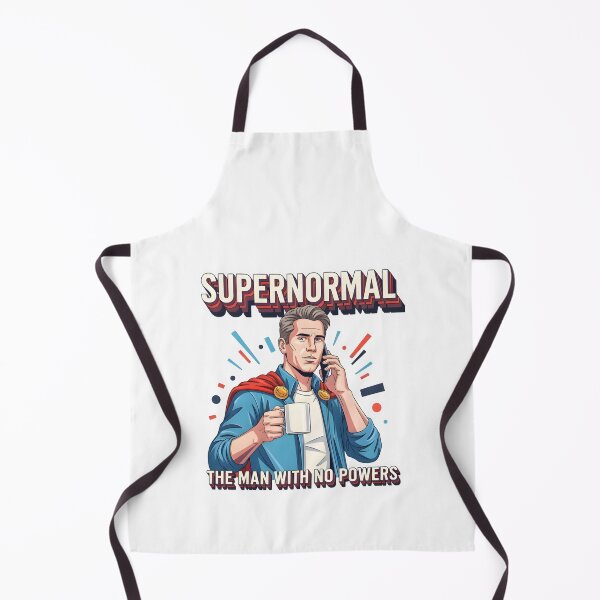 Item preview, SUPERNORMAL, the man with no powers designed and sold by MokeleShop.