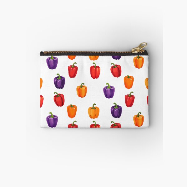 Item preview, Watercolor Red, Orange, Purple Bell Peppers  designed and sold by silviaol.