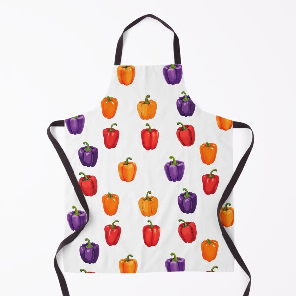 Item preview, Watercolor Red, Orange, Purple Bell Peppers designed and sold by silviaol.