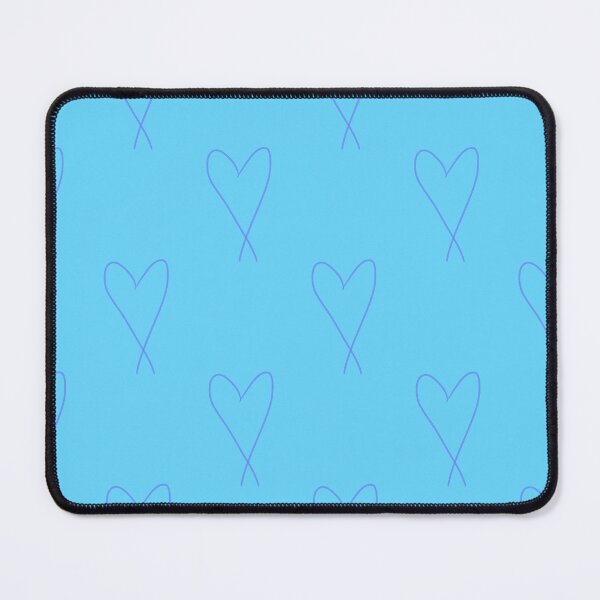 Item preview, Blue heart and background designed and sold by BerryBeach.