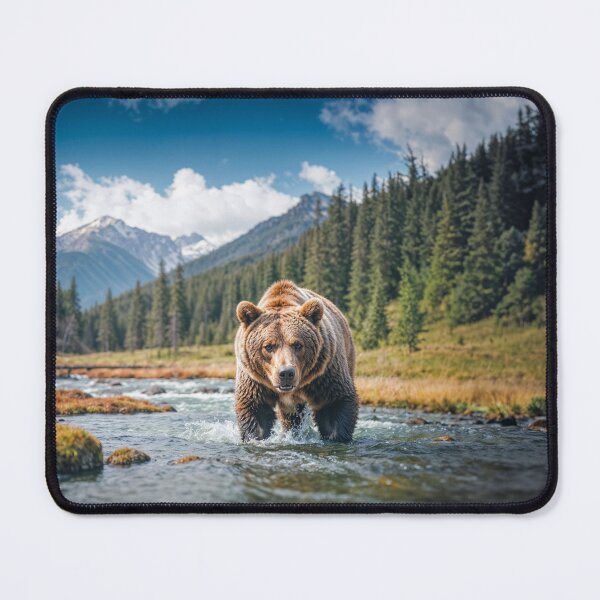 Item preview, Spring Thaw - Grizzly in the Wild designed and sold by AngelottiCR.