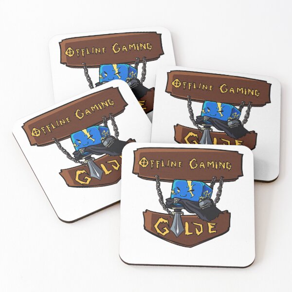 Item preview, Offline Gaming Guild designed and sold by ChippedDice.