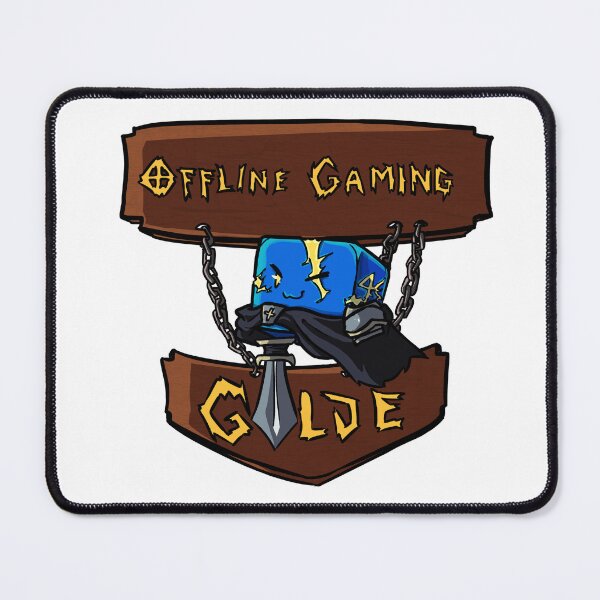 Item preview, Offline Gaming Guild designed and sold by ChippedDice.