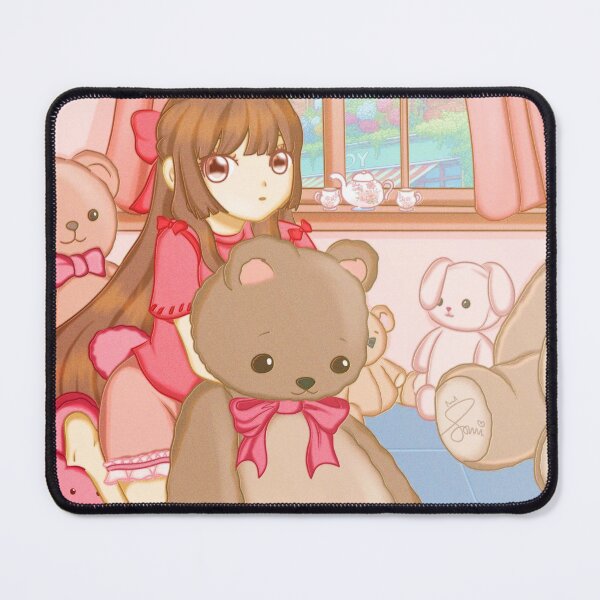 Item preview, Anime girl with plush designed and sold by somishii.