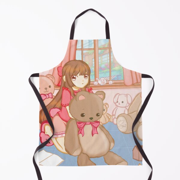 Item preview, Anime girl with plush designed and sold by somishii.