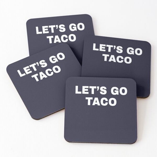 Item preview, LET'S GO TACO designed and sold by LoveAndDefiance.