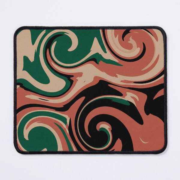 Item preview, 70s Vintage Retro Abstract Swirl Pattern designed and sold by Owcomm.