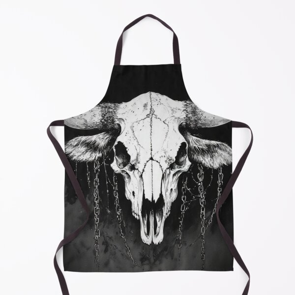 Item preview, Ox skull with horns designed and sold by Conteceres.