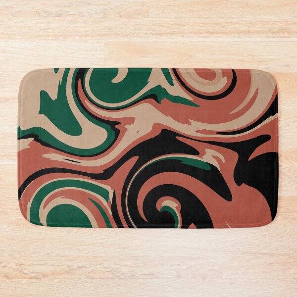 Item preview, 70s Vintage Retro Abstract Swirl Pattern designed and sold by Owcomm.