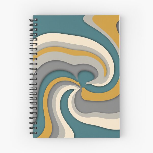 Item preview, Retro 70s Wave Abstract Swirl designed and sold by Owcomm.