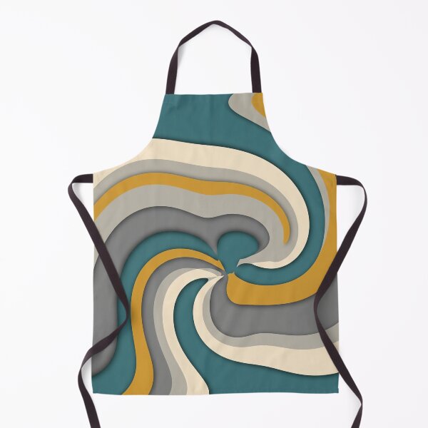 Item preview, Retro 70s Wave Abstract Swirl designed and sold by Owcomm.