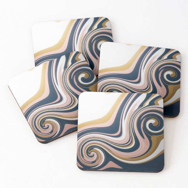 Item preview, Flowing Minimalist Abstract Swirls designed and sold by Owcomm.