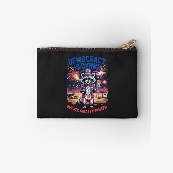 Item preview, Democracy Is Dying: Patriotic Satire With Fireworks, Popsicles, And Existential Dread designed and sold by elynne9.