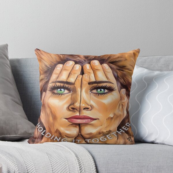 Item preview, Holding It Together – Surreal Portrait of Pressure designed and sold by gleefulme.