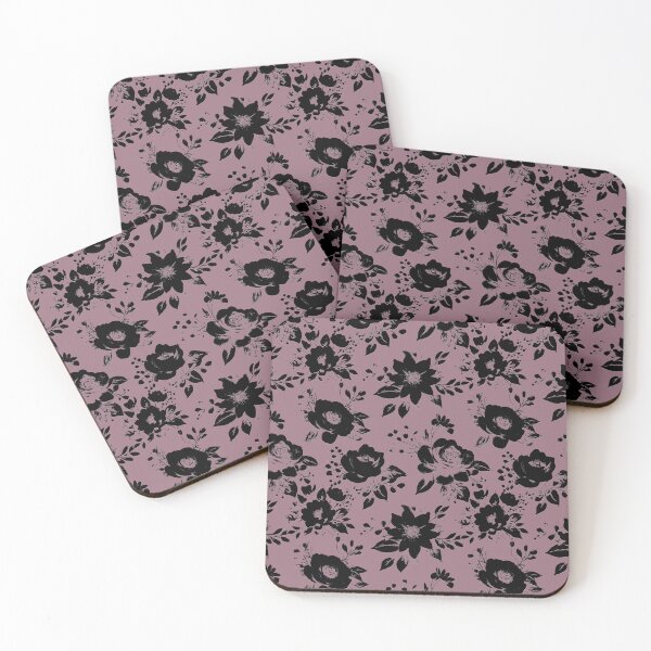 Item preview, Floral Pattern Design - Mauve designed and sold by Pixel-Echo-Art.
