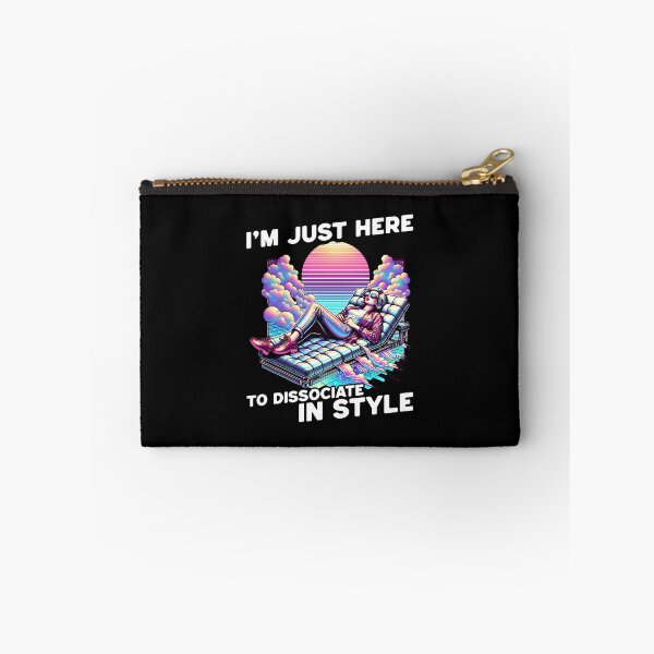 Item preview, I’m Just Here to Dissociate in Style - Vaporwave Space Escape designed and sold by KZbubble.