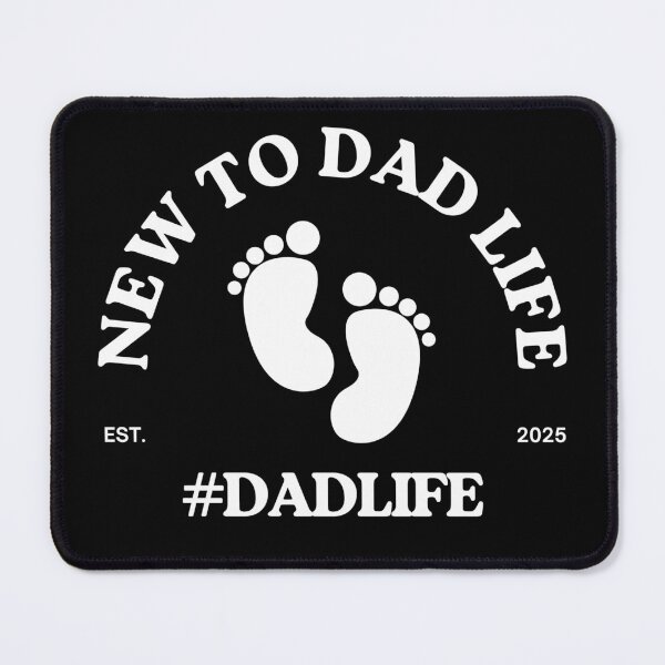 Item preview, New To Dad Life #dadlife designed and sold by QWTees.