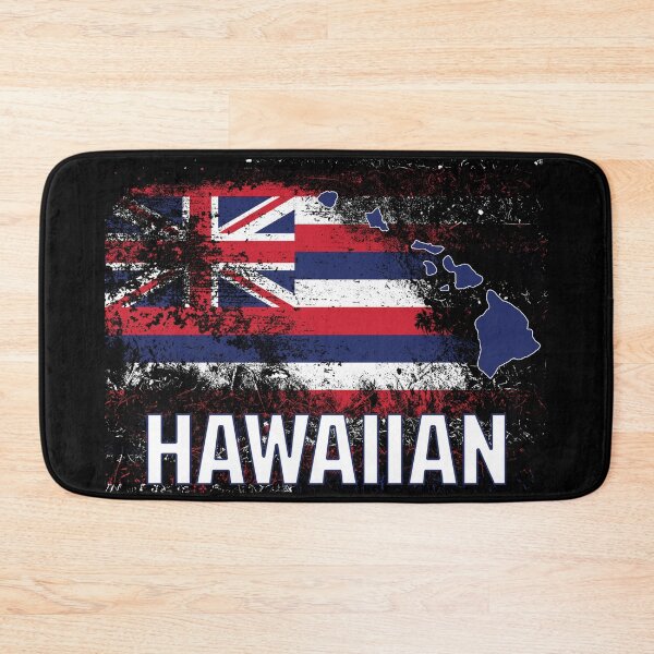 Item preview, Hawaiian islands with flag designed and sold by J Uila.