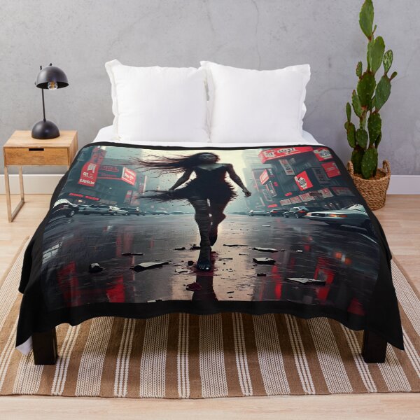 Item preview, Urban Enigma: Dystopian City Girl Portrait designed and sold by VA Design.