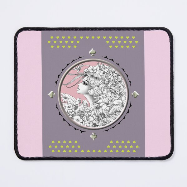 Item preview, Woman with Beautiful  Flowers designed and sold by cremedecolor.