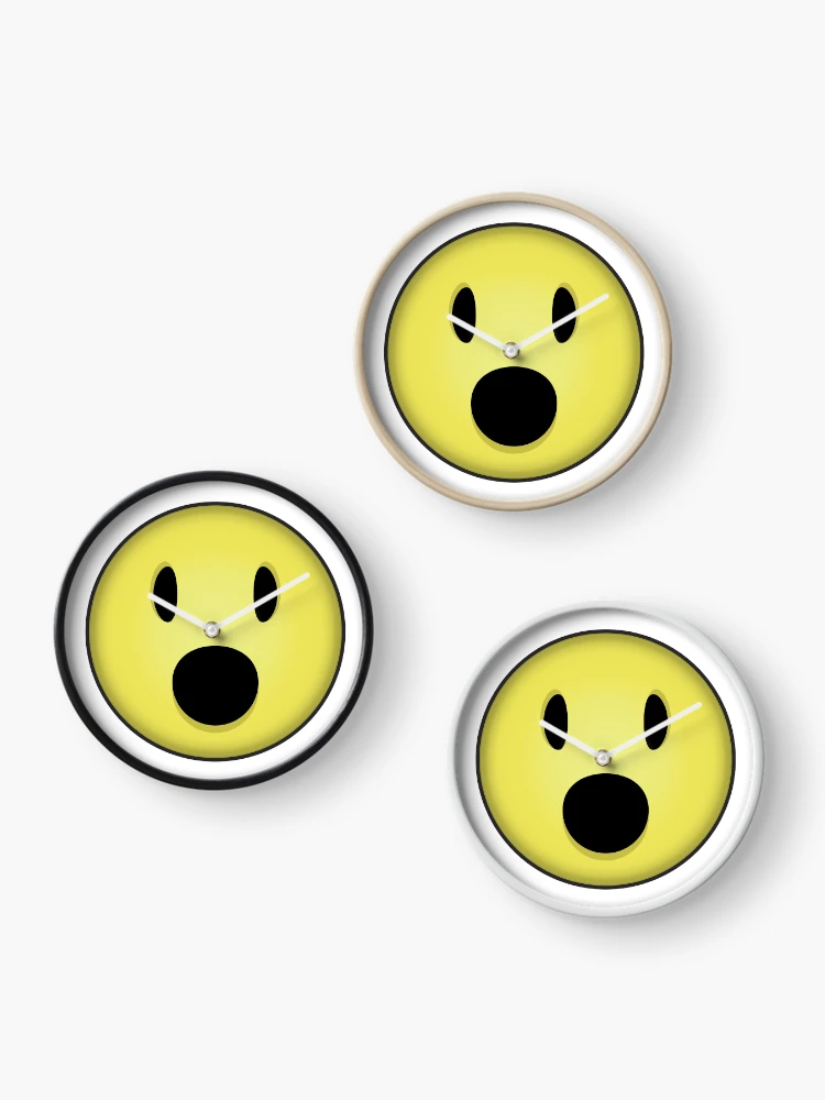 Thumbnail 3 of 4, Clock, Smiley designed and sold by RazyCe.