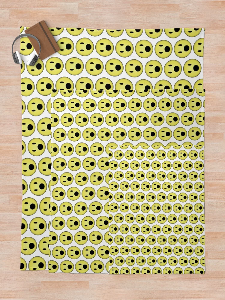 Thumbnail 5 of 6, Throw Blanket, Smiley designed and sold by RazyCe.