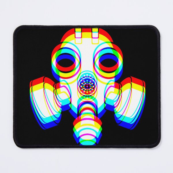 Item preview, Edm shirt Gas Mask dance designed and sold by DraklithsDen.