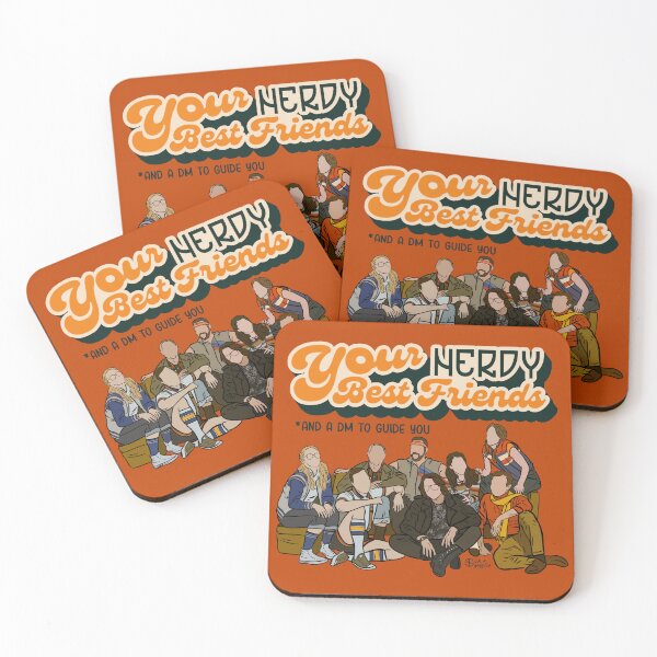 Item preview, Retro Best Friends - Orange designed and sold by Ish and Giggles.