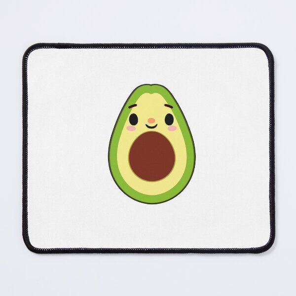 Artikelvorschau, Kawaii Avocado Sticker – Süßes und fröhliches grünes Fruchtdesign entworfen und verkauft von Blueprint&co.