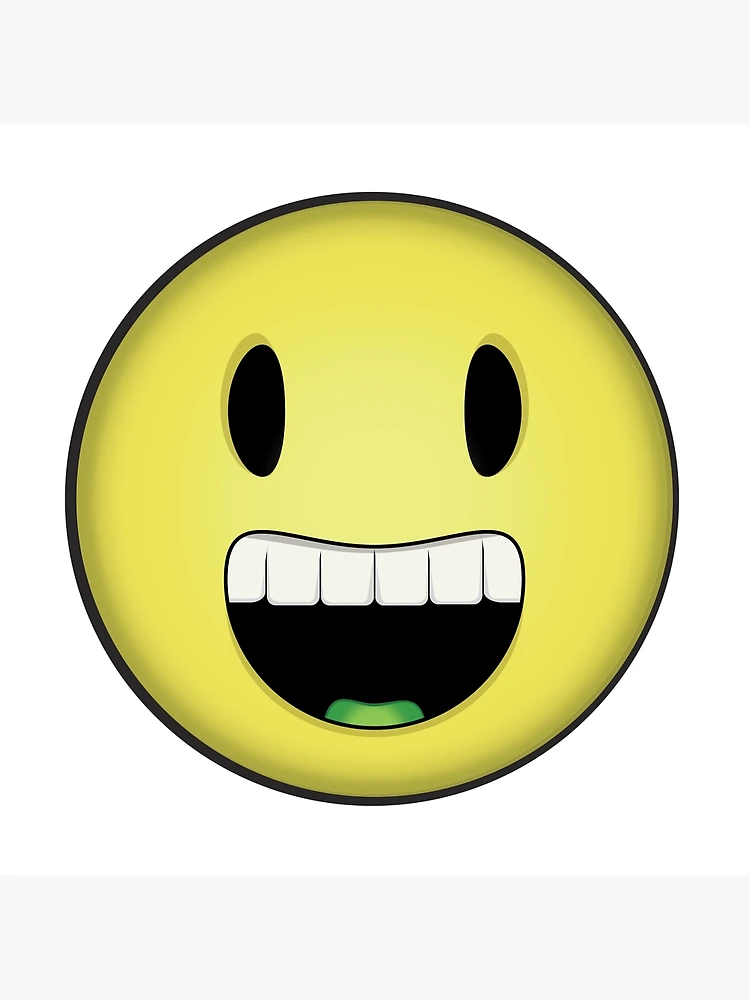 Aperçu 4 sur 4. Coussin avec l'œuvre Smiley créée et vendue par RazyCe.