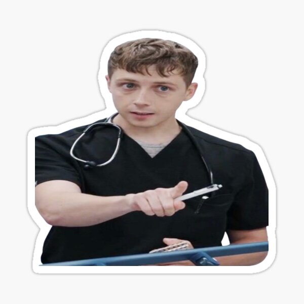 the pitt mel Sticker