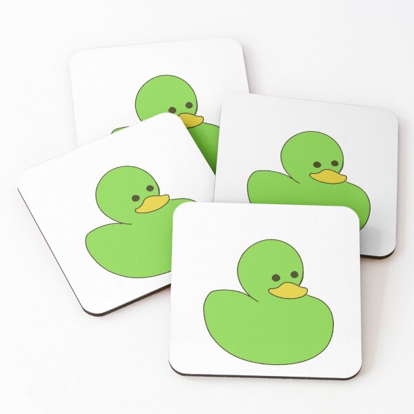 Item preview, Happy little green duck designed and sold by 4TheLoveofDucks.